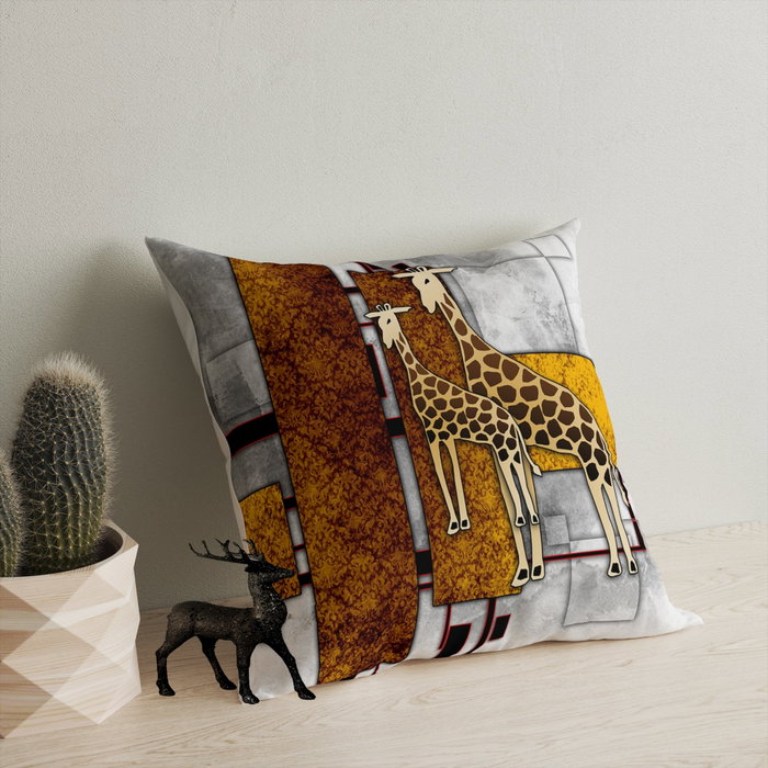 Aberto Design Cojín Multicolor 43 x 43 cm Aberto Design Cojín Multicolor 43 x 43 cm